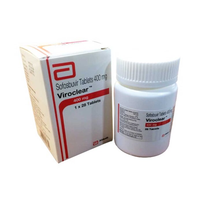 Sofosbuvir bulk exporter Viroclear-400mg, Tablet Third Contract Manufacturer