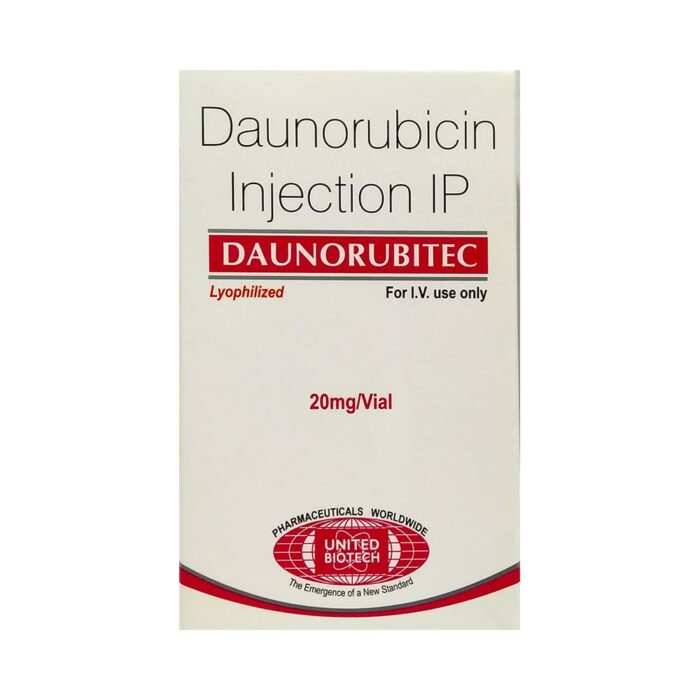 Daunorubicin Bulk Exporter Daunorubitec 20mg, Injection Third Party Manufacturer