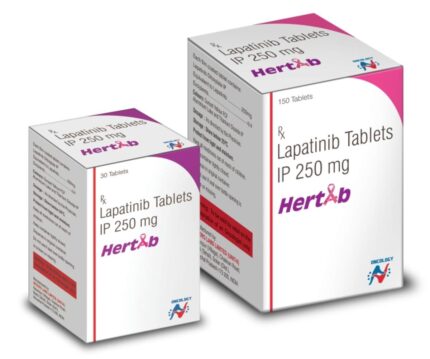 Lapatinib bulk exporter Hertab 250mg Tablet third contract manufacturing