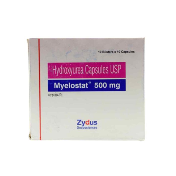 Hydroxyurea bulk exporter Myelostat 500mg, Capsule Third Contract Manufacturer