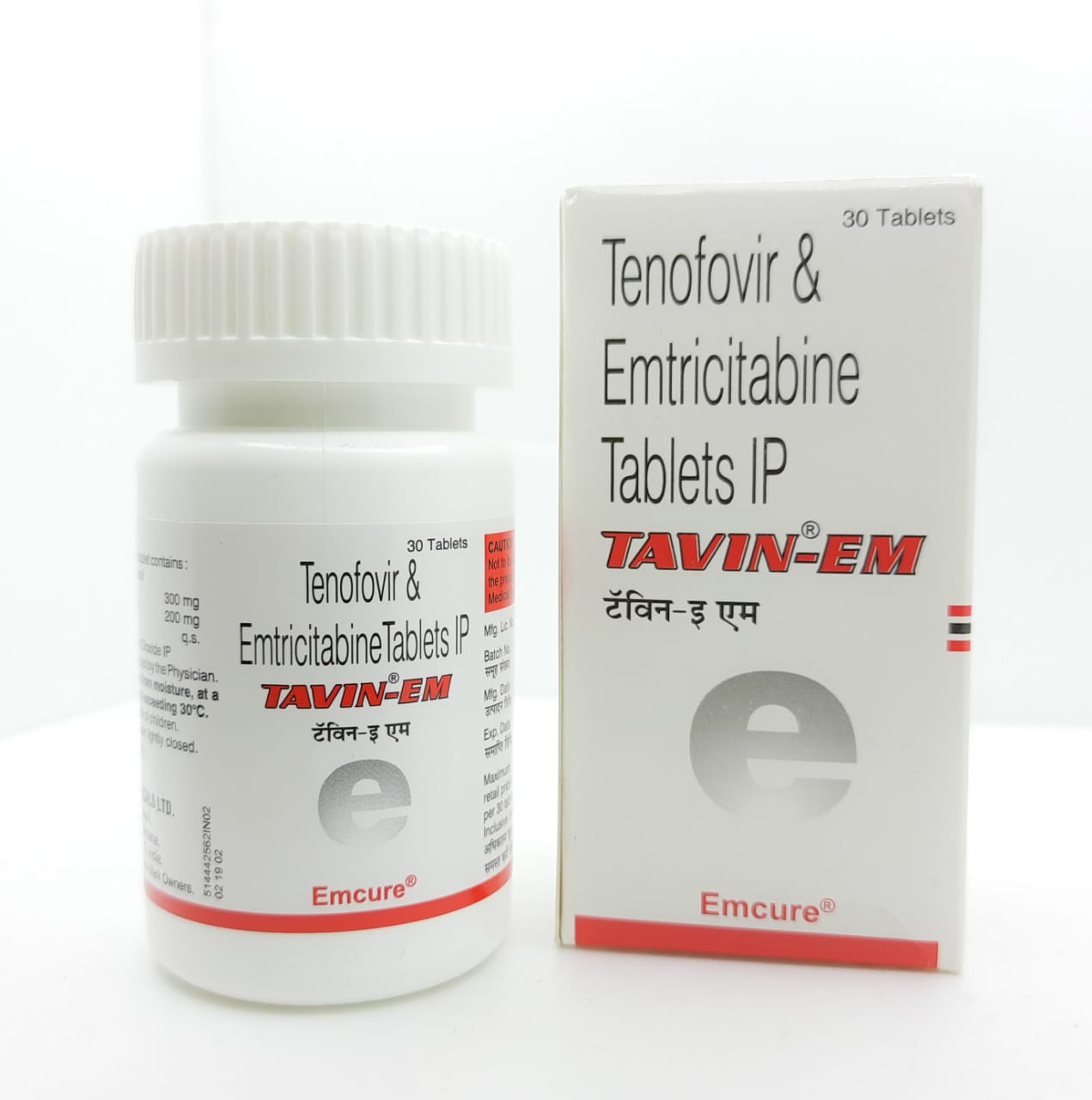 Tenofovir Disoproxi Fumarate Emtricitabine bulk exporter Tavin EM