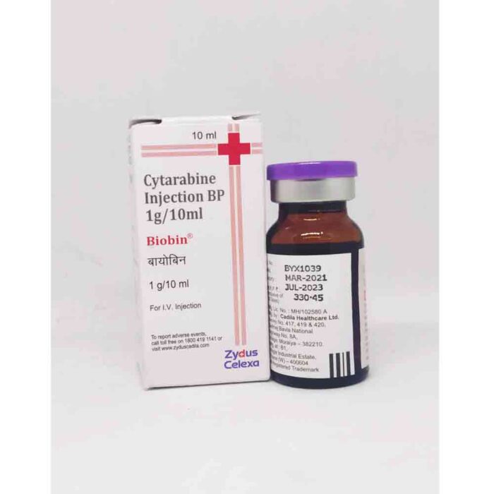 Cytarabine bulk exporter Biobin 1gm Injection Third Party Manufacturer india