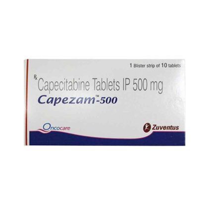 Capecitabine bulk exporter Capezam 500mg Tablet Third Contract Manufacturer