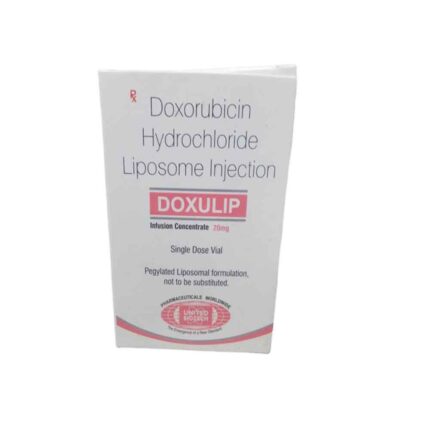 Doxorubicin Liposome Bulk Exporter Doxulip 20mg, Injection Third Contract Manufacturer