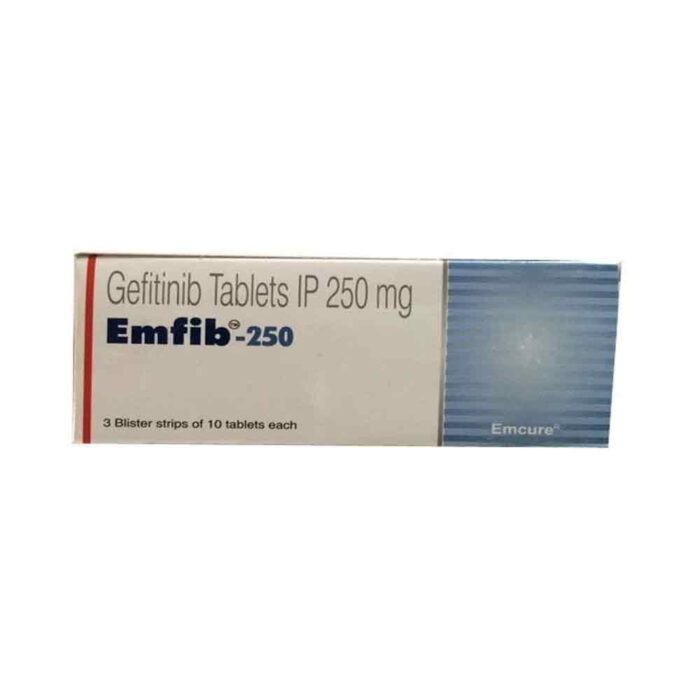 Gefitinib bulk exporter Emfib 250mg, Tablet Third Party Manufacturer india