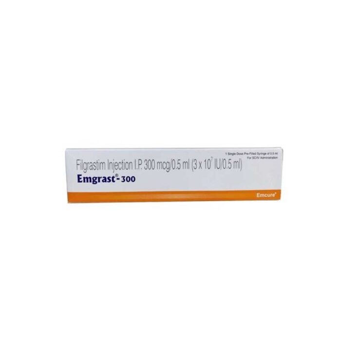 Filgrastim bulk exporter Emgrast-300mcg, Injection Third Contract Manufacturer India