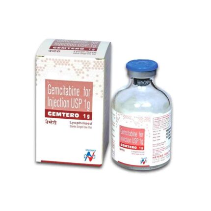 Gemcitabine bulk exporter Gemtero 1gm, Injection Third party Manufacturer India