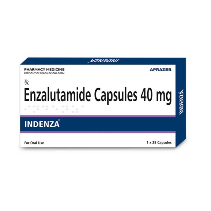 Enzalutamide bulk exporter Indenza 40mg, Capsule Third party manufacturer India.