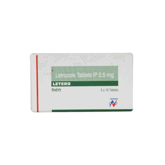 Letrozole bulk exporter Letero 2.5mg, Tablet Third party Manufacturer India