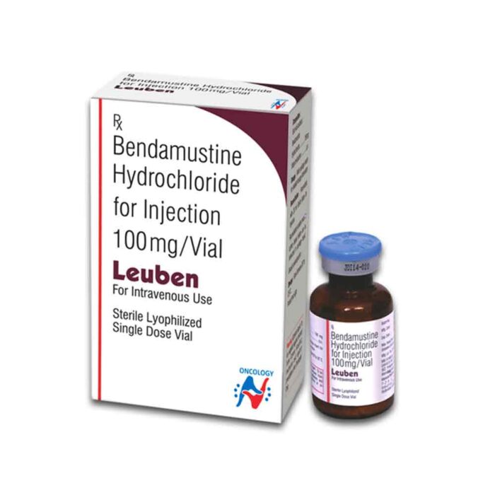 Bendamustine bulk exporter Leuben 100mg, Injection Third party Manufacturer India