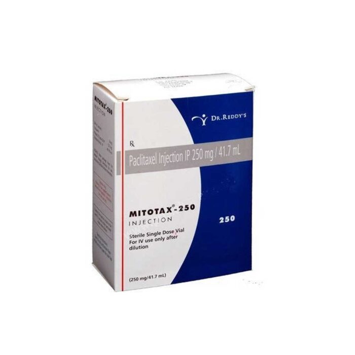 Paclitaxel bulk exporter Mitotax 250mg, Injection Third Contract Manufacturer India