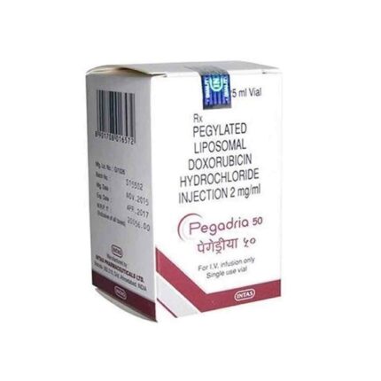 Pegylated Liposomal Doxorubicin bulk exporter Pegadria 50mg, Injection Third Party Manufacturer
