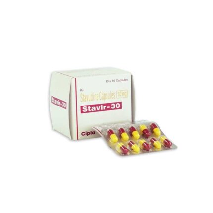 Stavudine bulk exporter Stavir 30mg, Capsule Third Contract Manufacturer India