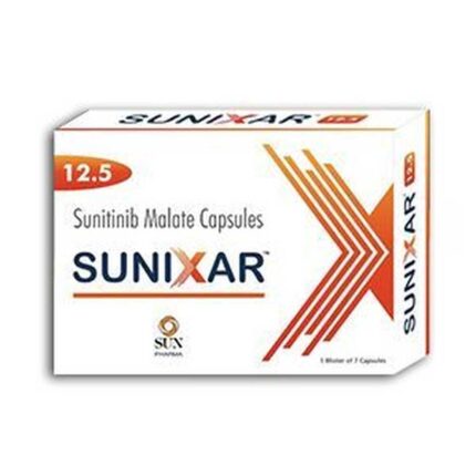 Sunitinib bulk exporter Sunixar 12.5mg Capsule third party manufacturing india