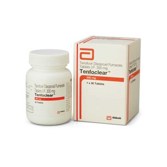 Tenofovir Disoproxil Fumarate Bulk Exporter Tenfoclear 300mg Tablet Third Party Manufacturer