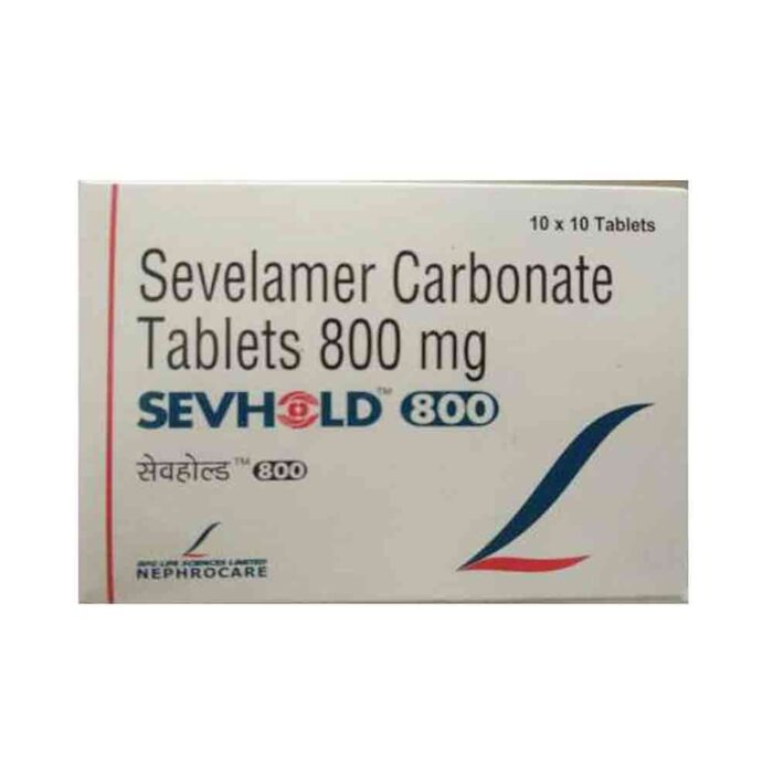 Sevelamer Carbonate dropshipping exporter Sevhold 800mg Tablet Uses, Benefits, Side Effects, Safety Advise