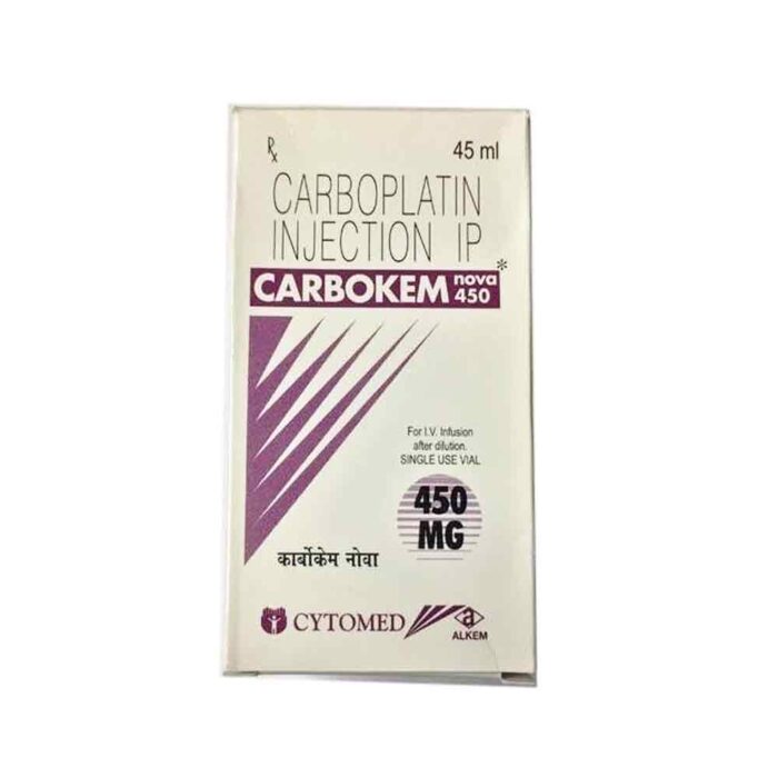 Carboplatin bulk exporter Carbokem Novo 450mg, Injection Third Party Manufacturer