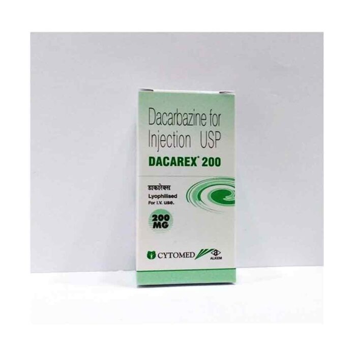 Dacarbazine bulk exporter Dacarex 200mg, Injection third contract manufacturer