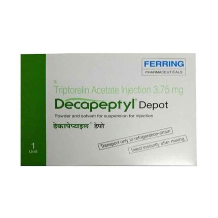 Triptorelin Acetate Bulk Exporter Decapeptyl Depot 3.75mg Injection third party manufacturer