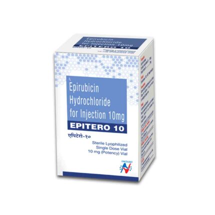 Epirubicin bulk exporter Epitero 10mg, Injection Third Contract Manufacturer India