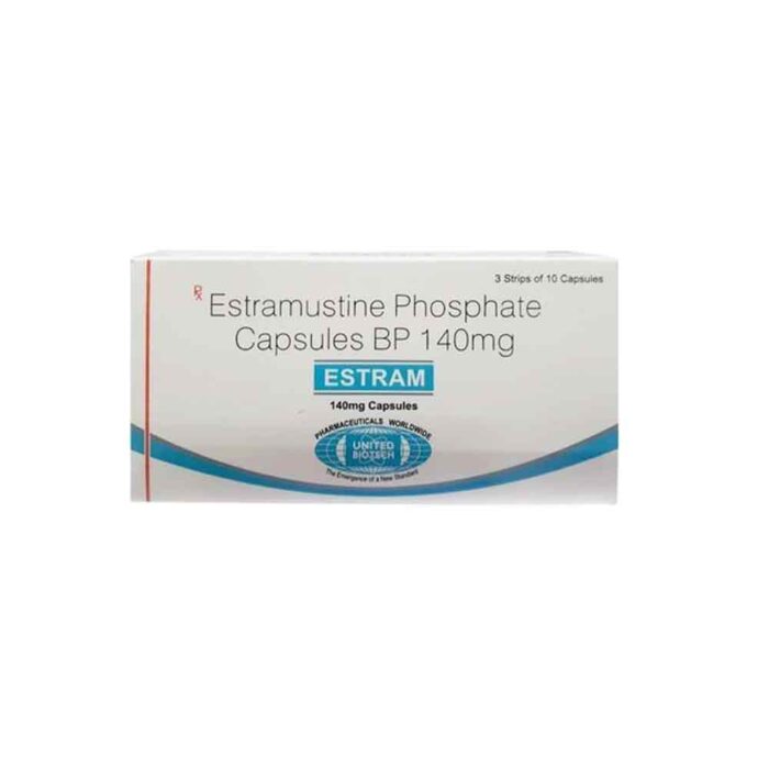 Estramustine bulk exporter Estram 140mg, Capsule Third Party Manufacturer