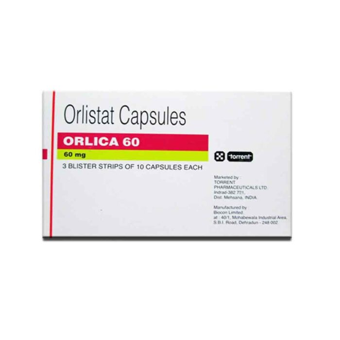 Orlistat bulk exporter Orlica 60mg Capsule Third Contract Manufacturing india