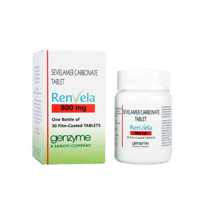 Sevelamer Carbonate bulk exporter Renvela 800mg Tablet Third Contract Manufacturing