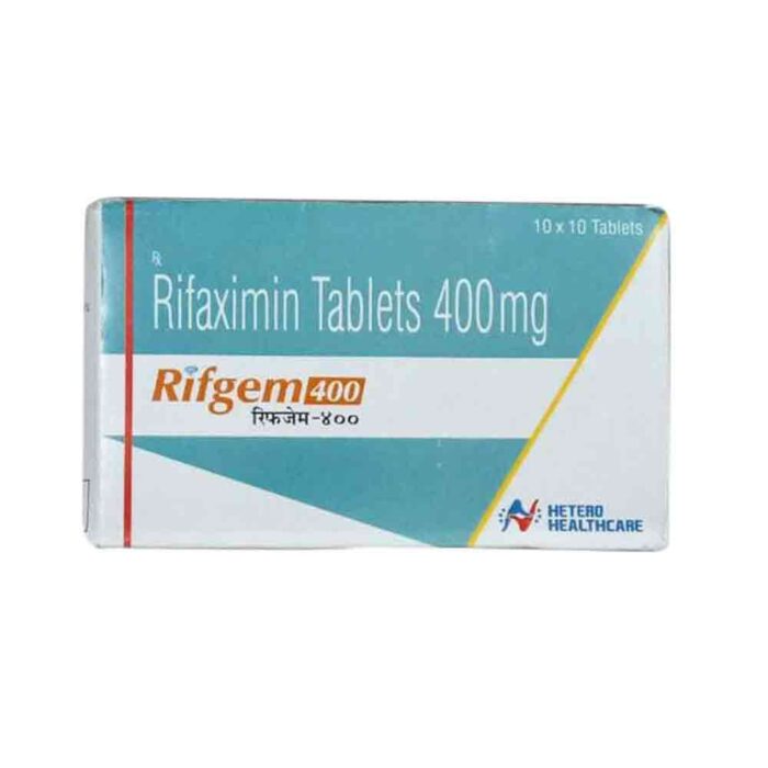 Rifaximin bulk exporter Rifgem 400mg Tablet Third Party Manufacturing