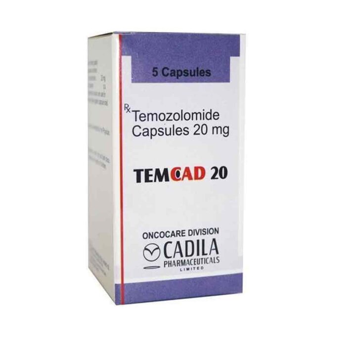 Temozolomide bulk exporter TemCad 20mg, Capsules third party manufacturing