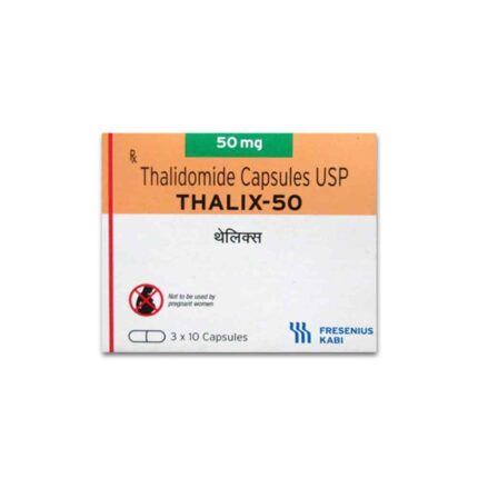 Thalidomide bulk exporter Thalix 50mg, Capsule third contract manufacturer