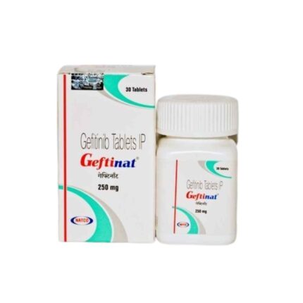 Gefitinib bulk exporter Geftinat 250mg Tablet third contract manufacturing