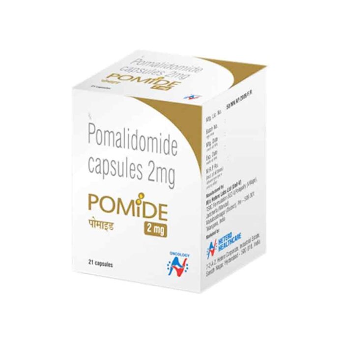 Pomalidomide bulk exporter Pomide 2mg Capsule third contract manufacturing