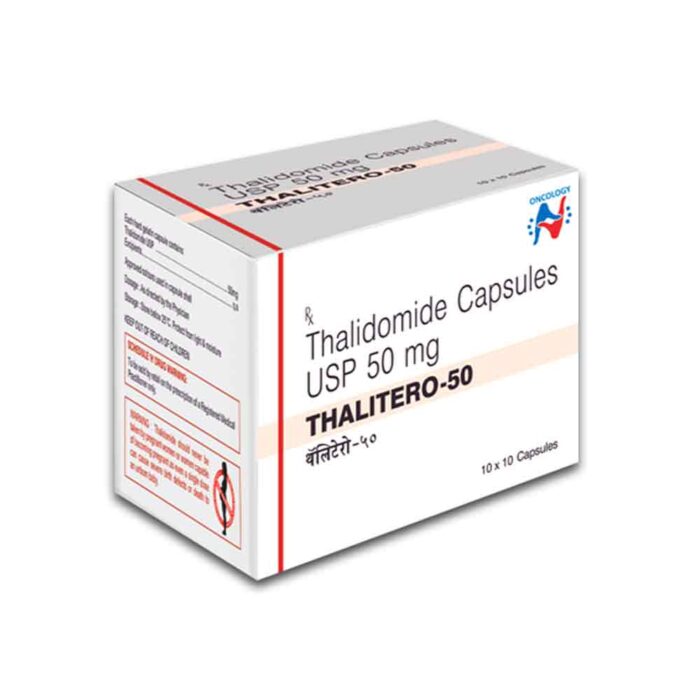 Thalidomide bulk exporter Thalitero 50mg Tablet third contract manufacturing