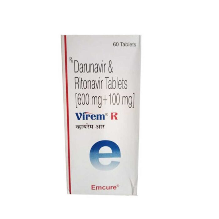 Darunavir Ritonavir Bulk Exporter Virem R 600mg/100mg Tablet third contract manufacturing