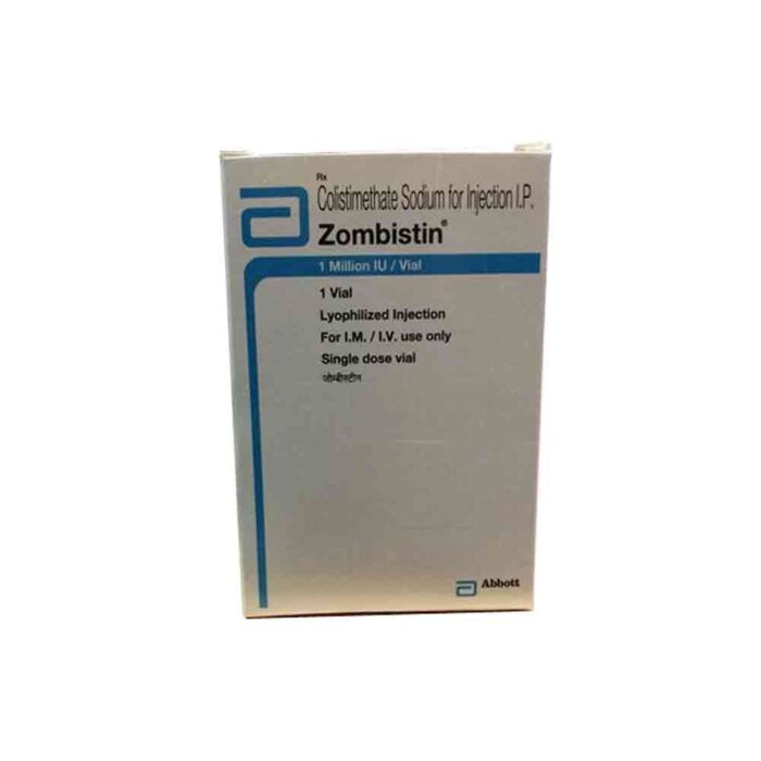 Zombistin 1MIU Injection Colistimethate Sodium bulk exporter third contract manufacturing