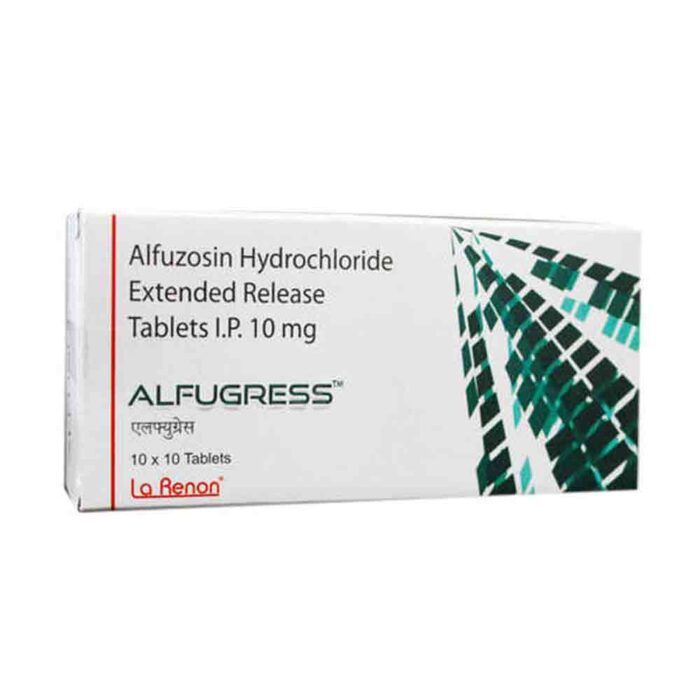 Alfuzosin bulk exporter ALFUGRESS 10MG TABLET third party manufacturer