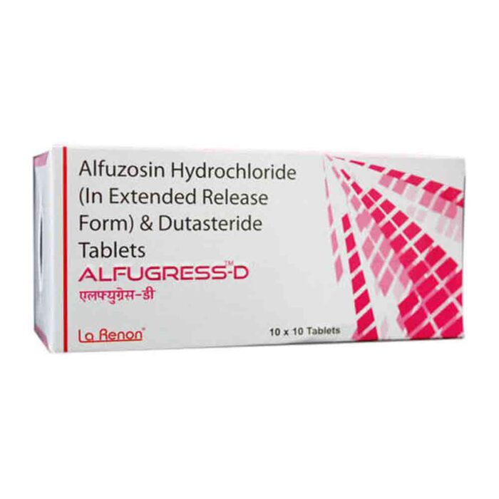 Alfuzosin Dutasteride Bulk Exporter ALFUGRESS-D 10MG TABLET third contract manufacturer