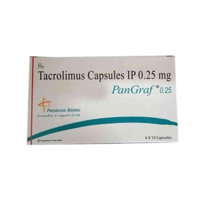 Tacrolimus Bulk exporter Pangraf 0.25mg Capsule third contract manufacturer