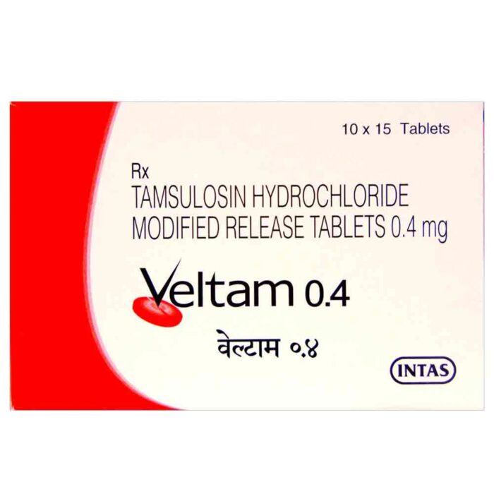 Tamsulosin bulk exporter Veltam 0.4mg Tablet Third Contract Manufacturing