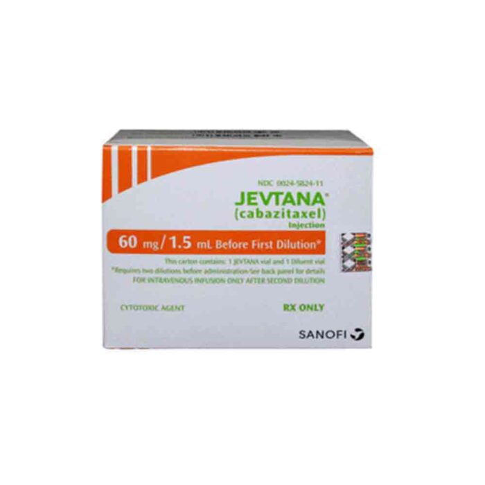 Cabazitaxel bulk exporter Jevtana 60mg Injection third party manufacturing