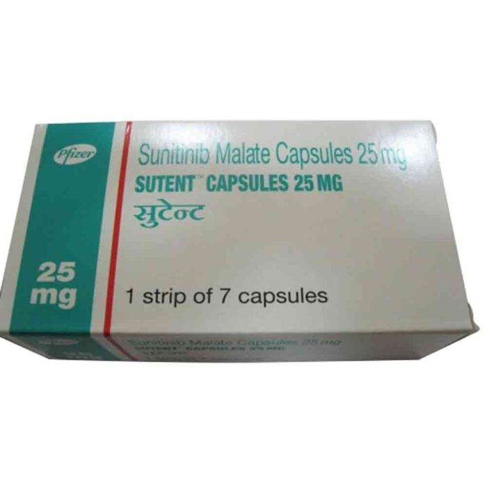 Sunitinib bulk exporter SUTENT 25MG CAPSULE third contract manufacturer