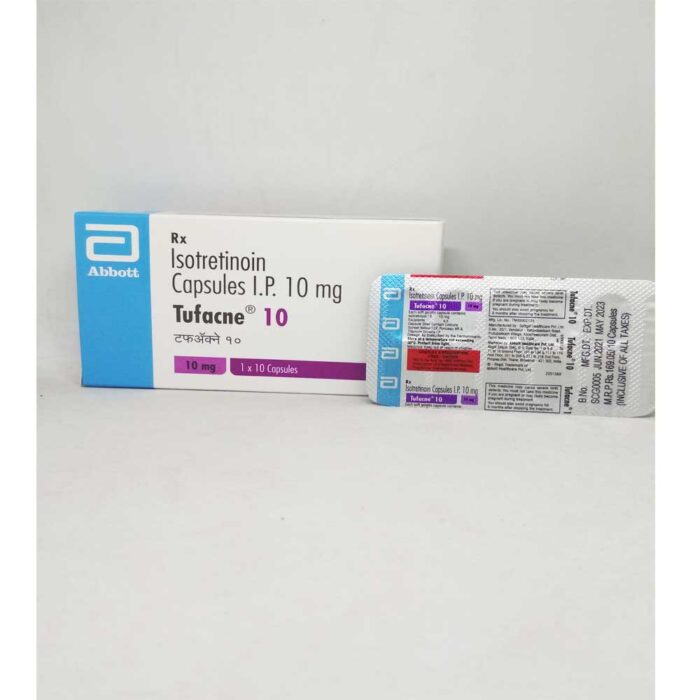 Isotretinoin bulk exporter Tufacne 10mg Capsule third contract manufacturer