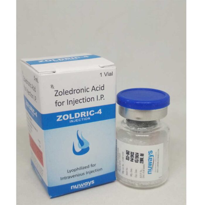 Zoledronic acid bulk exporter ZOLDRIC 4 MG INJECTION third contract manufacturer